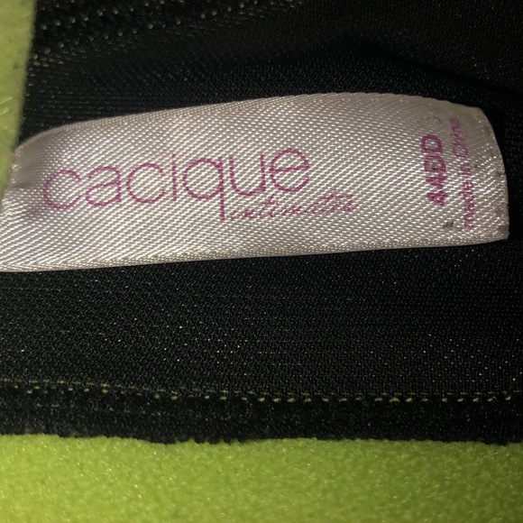 🖤💖 Cacique 44DD (44E) plunge bra 💖🖤 EUC - Picture 6 of 7